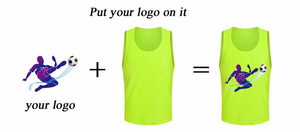 Wholesale Summer Soccer <b>Training</b> Vest Suit Set Breathable Mesh <b>Bibs</b> 100% Polyester Sleeveless Quick Dry reversable football - Product Image 6