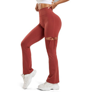 Leggings para mujer con MOQ bajo, leggings de alta calidad para mujer, ropa deportiva, leggings de cintura alta, estilo básico, para todas las temporadas. - Product Image 1