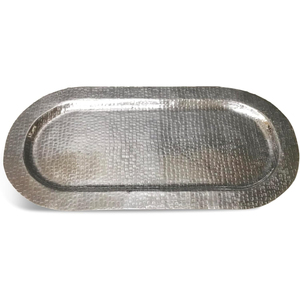 Bandeja Ovalada Grande de Cobre Antiguo y Acero Inoxidable, Decorativa, para Velas de Aromaterapia, Organizador de Herramientas, Plato para el Hogar - Product Image 4