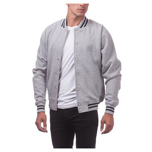 Veste d'hiver sur mesure OEM, grande taille, imperméable, respirante, style varsity avec manches en laine pour homme, design et logo personnalisés - Product Image 5