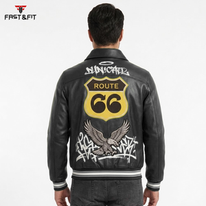 Chaqueta Bomber Universitaria de Invierno Personalizada de Alta Calidad para Hombre, Estilo Varsity de Moda, Tela de Lona, Logotipo Frontal, Resistente al Viento - Product Image 6