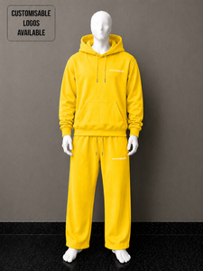Ensemble 2 pièces personnalisé en molleton épais 350GSM 400GSM 450GSM unisexe, sweat-shirt et pantalon de survêtement oversize pour homme - Product Image 6
