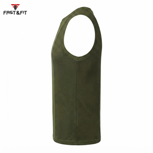 Camiseta Deportiva de Malla sin Mangas para Hombre, Estilo Urbano, con Logotipo Personalizado, de Secado Rápido, para Gimnasio, Nueva Calidad 2027 - Product Image 3