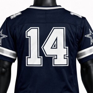 Ensemble de maillot et short de football américain personnalisé, uniforme sportif respirant, vêtements d'équipe personnalisés pour les entraînements et les matchs - Product Image 6