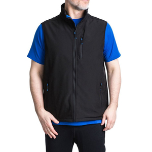 Chaleco Softshell Color Bronceado para Hombre con Logotipo Personalizado - Chaleco Térmico con Forro Polar Resistente al Agua - Ropa de Trabajo Táctica para Exteriores al por Mayor OEM - Product Image 1