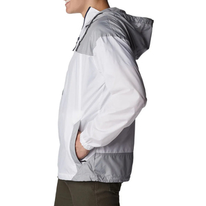 <b>Men's</b> Customize Windbreaker <b>Jacket</b> Oversize Hooded <b>Half</b> <b>Zip</b> Pullover Solid Dyed Winter Starter Football <b>Jacket</b> Stand Windproof - Product Image 3
