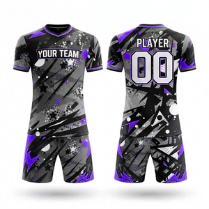 Camisetas de fútbol con diseño personalizado, ropa deportiva de equipo de secado rápido y alta calidad - Product Image 5