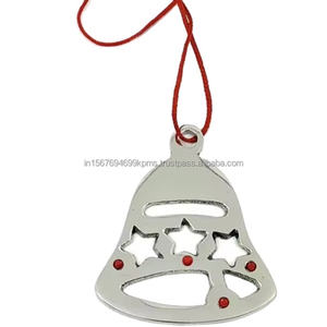 Campana de Navidad Acento Adorno de Navidad Adornos de vacaciones colgantes fáciles Hogar y jardín Artesanías decorativas Festival Artes colgantes - Product Image 1