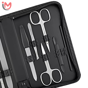 High Quality 3 in 1 Durable Adult Grooming Kits Nail Care Kit Scissors Metal Case Manicure <b>Pedicure</b> <b>Set</b> Perfect Gift <b>Set</b> - Product Image 3