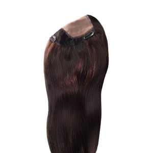 Topper 4x4 pour femme en cheveux indiens Remy, Perruque Topper, Yaki, Jerry Curl, Body Wave, Dreadlocs, Deep Wave, Taz Hair, Extension de cheveux BD Hair - Product Image 1