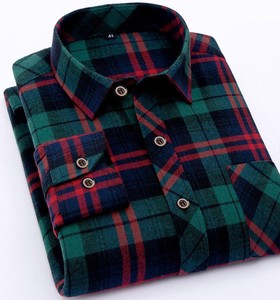 Chemise décontractée pour homme de haute qualité, coupe ajustée, manches longues, 100% coton, respirante, tricotée, écologique, séchage rapide - Product Image 5