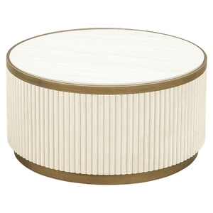 Modern <b>Nesting</b> <b>Coffee</b> <b>Table</b> <b>Set</b> with Faux Marble Top and Metal Frame for Living Room Furniture - Product Image 5