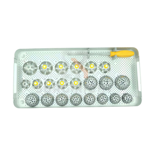 Herramienta manual quirúrgica Blush para cirugía ortopédica de articulación de cadera, raspadores y herramienta de preparación para modelado óseo, certificación CE Clase I, uso hospitalario - Product Image 1