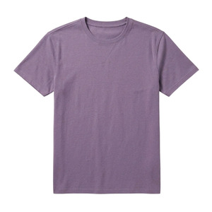 Mens short Sleeve O-Neck Tops 100% Cotton/Polyester Blend Lightweight Comfortable Blank <b>Design</b> Wholesale Custom Logo Men t-shirt - Product Image 5