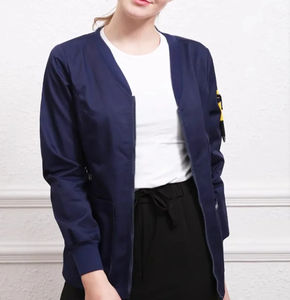 Blouse d'hiver chirurgicale en sergé de polyester à manches longues et épaisses pour infirmière et médecin, tenue de travail pour salle d'opération, vêtement de protection pour le lavage des mains - Product Image 6