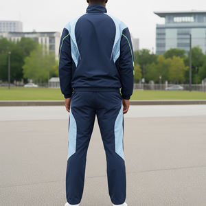 Nouvel Arrivage 2025 – Survêtement Jogging Personnalisé en Nylon avec Veste Zippée et Pantalon – Tenue de Sport Légère et de Haute Qualité - Product Image 3