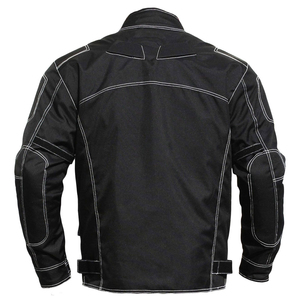 Blouson de moto pour homme, résistant, imperméable et coupe-vent, avec protection intégrale du corps, équipement de course, armure en tissu textile pour la course - Product Image 6