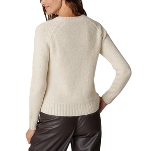 Women's V-Neck Wool <b>Pullover</b> <b>Sweater</b> Full Sleeve Solid Color Casual Winter Knitted <b>sweater</b> Anti-Pilling Regular Fit - Product Image 2