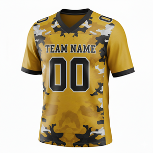 Maillots de football personnalisés pour adultes, manches courtes, maille respirante, séchage rapide, antibactériens, option grande taille, devant - Product Image 4