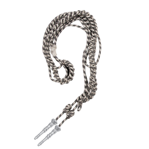 Aiguillettes décoratives sur mesure, cordons tissés de qualité supérieure, accessoires décoratifs avec taille OEM, fournisseur en gros de marques privées - Product Image 2