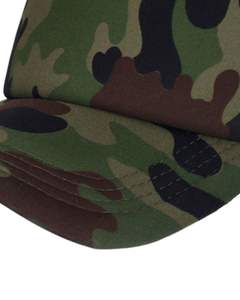 Gorra Trucker de Camuflaje Personalizada con Malla Trasera, Ajustable, Transpirable, de Poliéster, con Espuma Frontal, Logotipo Personalizado, Gorra de Béisbol en Blanco - Product Image 2