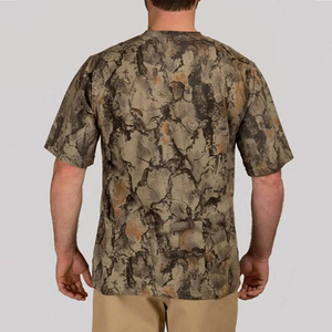 2026 High Street Style Custom Made Hunting T-Shirts Best Quality Water Proof Solid Pattern Directly Manufactured In Pakistan - Product Image 2
