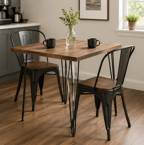 3/8" Solid Steel Heavy Duty 880lbs, 16" Hairpin <b>Table</b> <b>Legs</b> 4 Pcs Metal <b>Legs</b> for Bench Coffee <b>Table</b> Desk DIY Furniture EDPTBL015 - Product Image 1