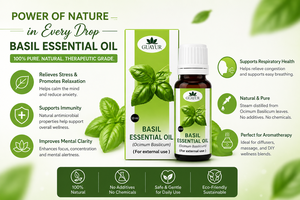 Aceite Esencial de Albahaca 10ml, Uso Externo, Aceite de Masaje para Aromaterapia - Product Image 3
