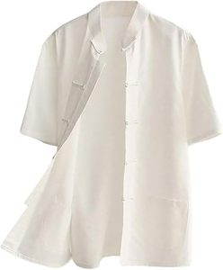 Chaleco de Kung Fu sin Mangas de Algodón para Hombre de la Mejor Calidad, Camiseta Tradicional China de Artes Marciales, Camiseta y Pantalón de Tai Chi, Wing Chun, Wushu - Product Image 1