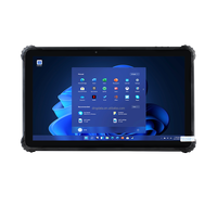 Windows 11 Pro OS Alto rendimiento 13 pulgadas IP65 Tableta resistente al agua Uso industrial con cámara 2D integrada Intel