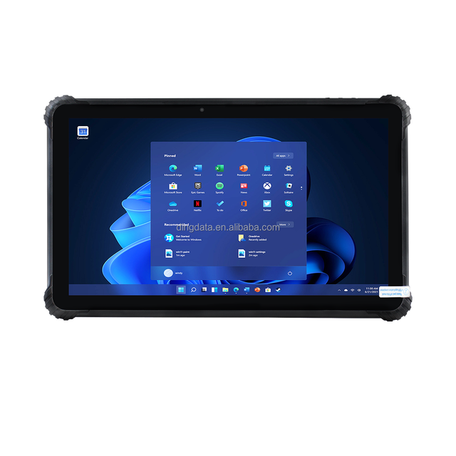 Windows 11 Pro OS High Performance 13 Inch IP65 Waterproof Tablet Industrial Use with Integrated 2D Imager Intel
