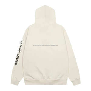 Sweat à capuche décontracté pour homme, style scolaire, coupe oversize, avec fermeture éclair et motif 3D, col à capuche, idéal pour l'hiver – Meilleures ventes - Product Image 3