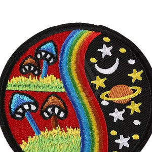 High Quality <b>Sew</b> <b>On</b> <b>Patches</b> Custom Embroidered Style For Jackets Shirts Hats Bags Uniforms And Clothing Decoration - Product Image 6