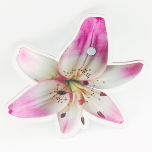 Flower Lash Tiles Acrylic Lash <b>Box</b> Eyelash Extension Tile Magnetic <b>Pink</b> Flower <b>Pink</b> lash tiles mink tweezers logo - Product Image 4