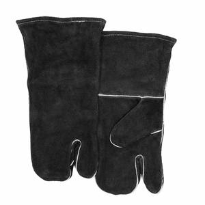 Gants en cuir de vachette pleine fleur, résistants à l'abrasion, pour la sécurité industrielle, la protection personnelle, la lutte contre les incendies, la construction et le barbecue - Product Image 6