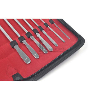 Dilatateurs urétraux Van Buren en acier inoxydable de haute qualité, 12 pièces, manuels, réutilisables, pour la gynécologie, la chirurgie, l'hôpital - Product Image 6