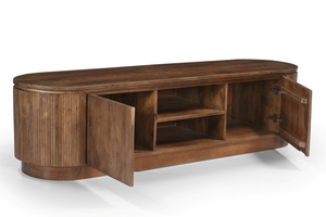 Modern <b>Oval</b> 2 Door Tvc - Product Image 3