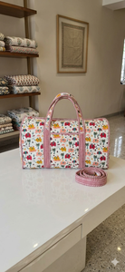 Bolsa de Viaje Deportiva de Lujo, Hecha a Mano, de Algodón Resistente y Ecológico, Multicolor, con Cierre de Cremallera y Gran Capacidad - Product Image 2