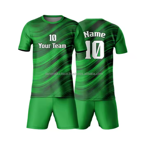 Maillot de football unisexe de haute qualité, vêtements de sport respirants à séchage rapide pour la formation, ensemble personnalisé OEM pour adultes - Product Image 1