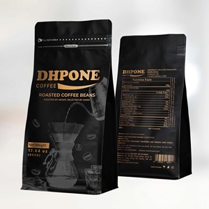 DHPONE เมล็ดกาแฟคั่ว 20% อาราบิก้า 80% โรบัสต้า คั่วระดับกลาง รสขม คุณภาพสูง ลัมดง เวียดนาม 500 กรัม ใช้กับกรองแบบฟิน - Product Image 3