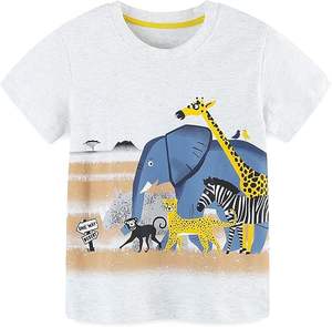 Nueva Ropa Infantil, Ropa Estampada para Niños, Camiseta de Manga Corta para Niños, Camisetas de Algodón - Product Image 6