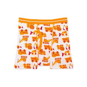 Vente directe usine OEM Personnalisé Happy Boy 4-10 ans Sous-vêtements confortables en pur coton à séchage rapide avec imprimé dessin animé mignon taille mi-haute - Product Image 4