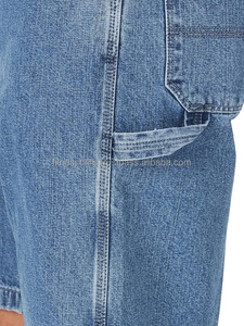 Pantalones Cortos de Mezclilla Personalizados para Hombre, Cintura Media, Corte Holgado, Secado Rápido, Diseño Vintage con Múltiples Bolsillos, Estilo Y2K, Casual, Verano - Product Image 2