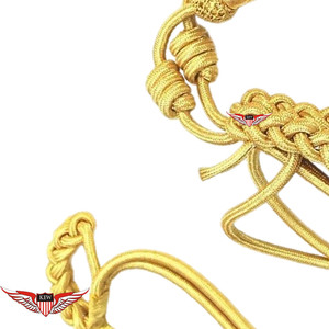 Blue <b>Braided</b> Parade Aiguillette Uniform Shoulder Aiguillette Gold <b>Braided</b> Aiguillette Uniform <b>Accessory</b> - Product Image 4