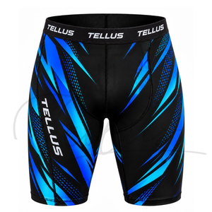 Gym Fitness Workout Clothing <b>Men</b> <b>Shorts</b> With <b>Compression</b> Custom Made Durable Material <b>Men</b> <b>Compression</b> <b>Shorts</b> - Product Image 3