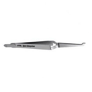 Pinza para Brackets de Ortodoncia de Adhesión Directa, 5 Pulgadas, Puntas Serradas, Pinza de Precisión para Colocación, Acero Inoxidable Alemán - Product Image 6