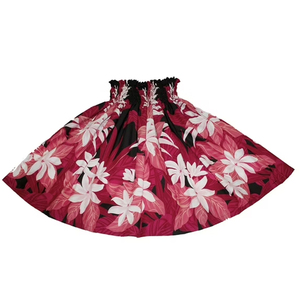 Vestido Largo de Algodón 100% para Mujer, Estilo Hawaiano, con Bordado Floral Tropical, Ligero y Fluido, Ideal para Vacaciones en la Playa o en las Islas - Product Image 4