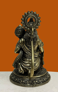 Handcrafted Brass Cow Calf <b>Statue</b> Kamdhenu Cow Figurine Vintage Finish Home Decor Gift Item - Product Image 3