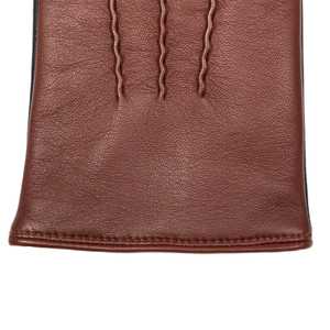 Nouveaux gants en cuir pour hommes, légers, de haute qualité, compatibles avec les écrans tactiles, thermiques, pour l'hiver, décontractés, pour les fêtes - Product Image 5