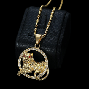 Custom <b>Iced</b> <b>Out</b> Mossinate Diamond Hip Hop Pendant with Cuban <b>Chain</b> for Rap Artists and Urban Fashion Styling - Product Image 5